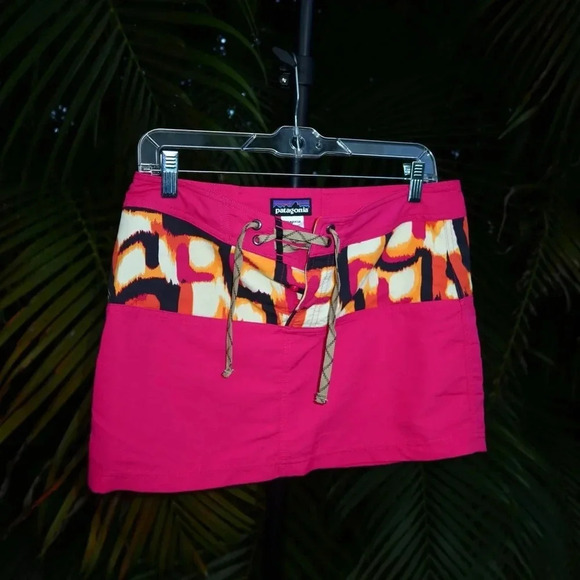 Patagonia Dresses & Skirts - Patagonia Board Skirtie Pink Mini Skirt